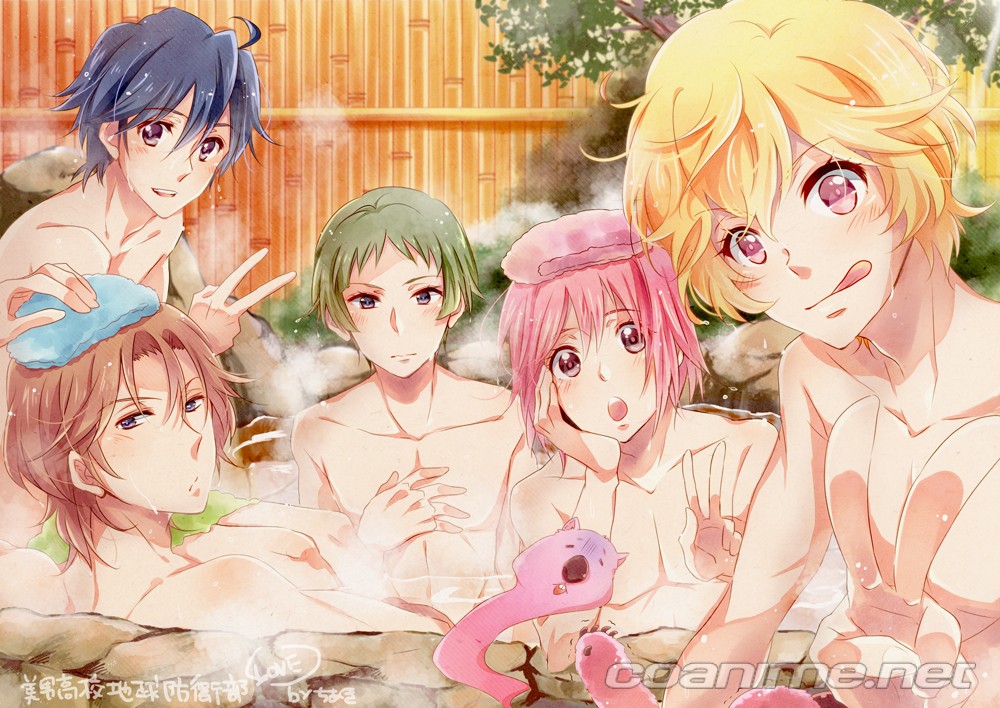 Binan Koukou Chikyuu Bouei Bu Happy Kiss Coanime - Anime - El anime Binan Koukou Chikyuu Bouei-bu HAPPY KISS! se
